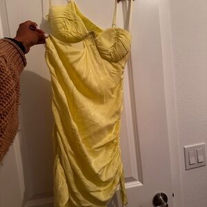 Elegant Yellow Dress